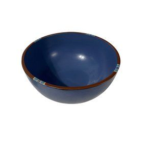 Vintage Dansk Mesa Portugal blue 10 inch medium mixing bowl